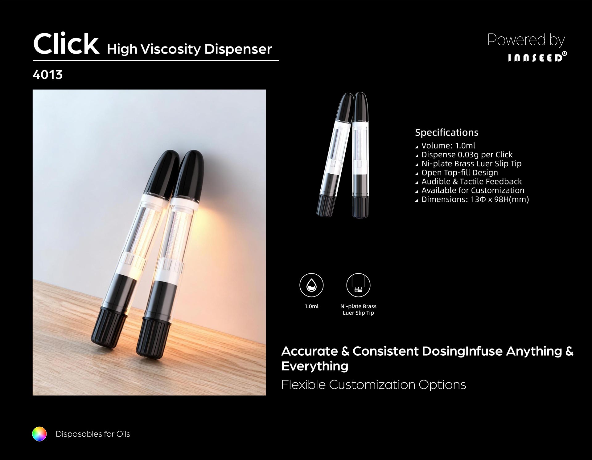 Cannabis High viscosity Dispenser