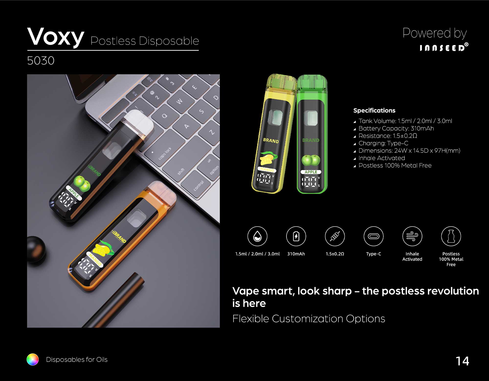 Postless Vape Hardware